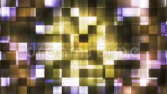 闪烁金属高科技壁光图案多色抽象可循环4K视频的预览图