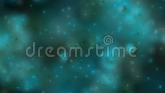 抽象宇宙星系星云云尘微生物粒子背景视频的预览图