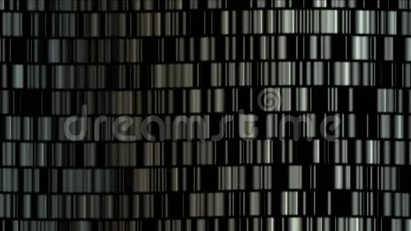 抽象金属矩阵数字链材料大数据扫描存储墙视频的预览图