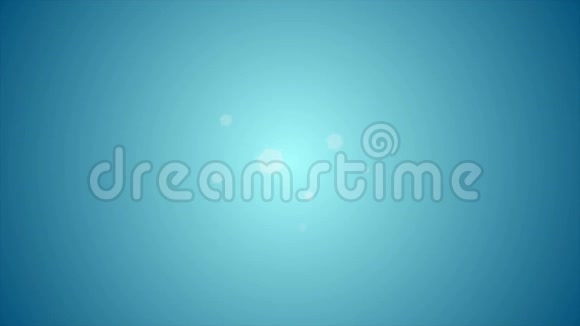 蓝色抽象六边形分子技术视频动画视频的预览图