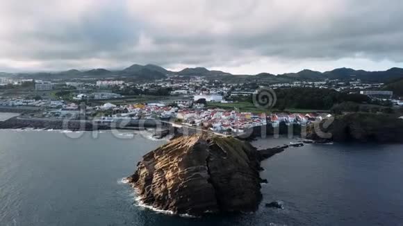 帕塔德尔加达海岸圣米格尔岛亚速尔群岛视频的预览图