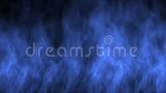 蓝色火焰火焰燃烧气体光能量热激情背景视频的预览图