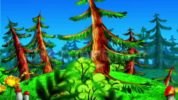 动画森林视频的预览图