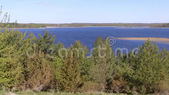 布拉斯拉夫湖的夏季景观视频的预览图