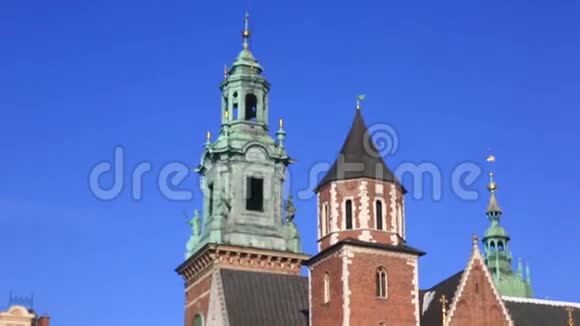 波兰克拉科夫的瓦维尔城堡视频的预览图