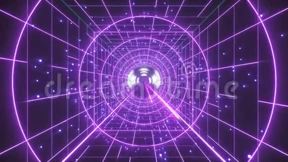 蓼式激光隧道飞行背景视频的预览图