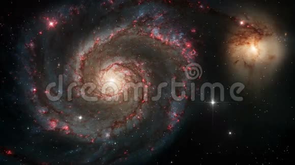 外层空间的Messier银河系视频的预览图