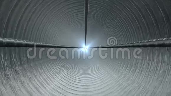 有光的环形隧道视频的预览图