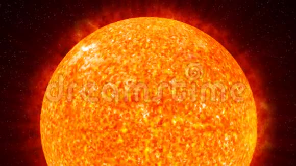 太阳之火高清动画循环视频的预览图