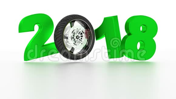 摩托车2018与车轮无限旋转视频的预览图