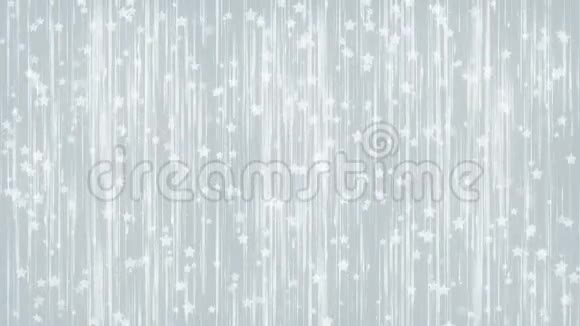 恒星白色粒子背景视频的预览图