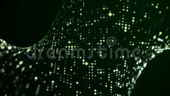 灯光五颜六色的背景优雅多彩的抽象带有圆圈和星星的迪斯科背景迪斯科灯视频的预览图