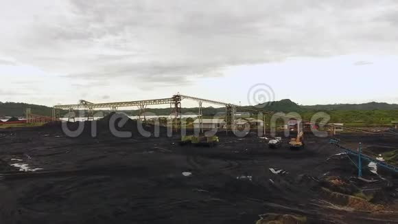 印尼婆罗洲航空煤矿视频的预览图