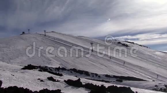 埃特纳冬季景观视频的预览图