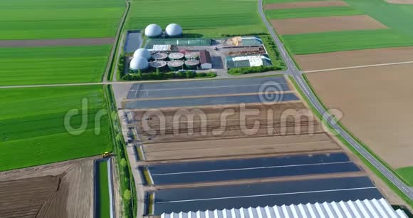沼气厂绿田现代工厂环保沼气厂景顶小工厂视频的预览图
