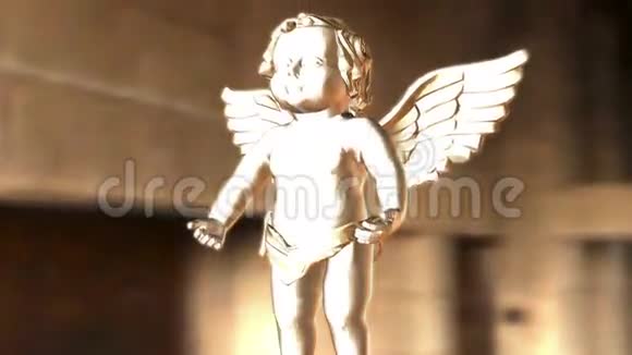 天使的数字动画视频的预览图