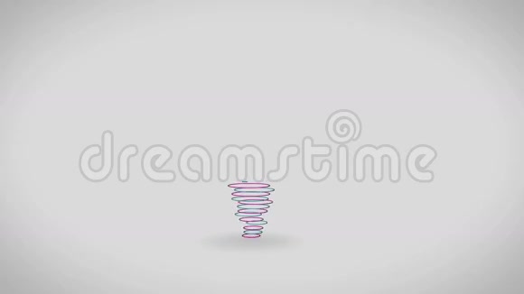 抽象龙卷风动画视频的预览图