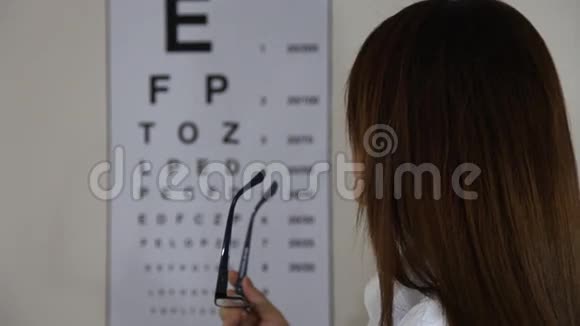 医生在眼表前戴眼镜视频的预览图