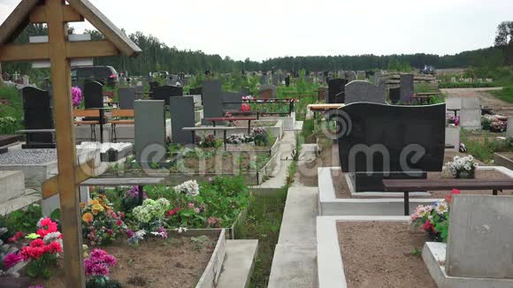 东正教墓地4K视频的预览图