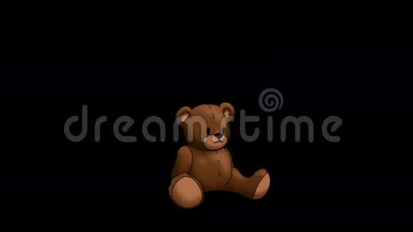 动画泰迪熊在阿尔法视频的预览图