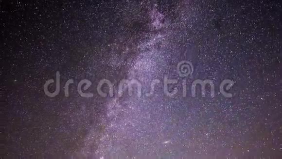 银河系天体时间推移视频的预览图