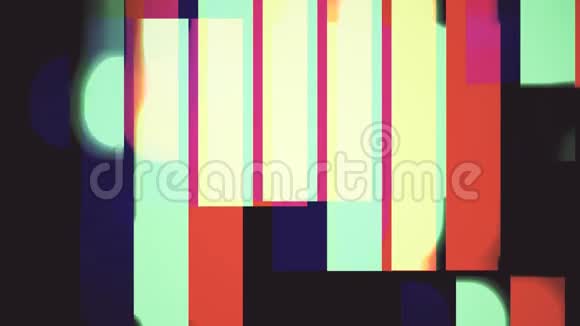 摘要软彩虹色移动垂直块红绿蓝背景新品质通用动态视频的预览图