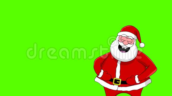 好笑的笑圣诞老人视频的预览图