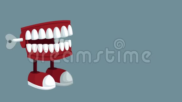 牙科护理理念高清动画视频的预览图