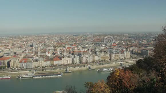 布达佩斯城市景观全景视频的预览图