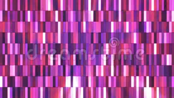 广播闪烁高科技小酒吧粉红抽象循环4K视频的预览图