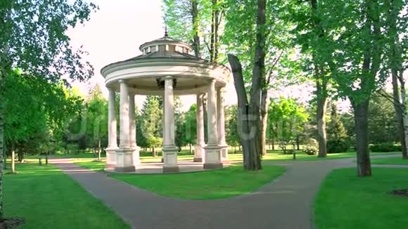 夏季城市公园视频的预览图