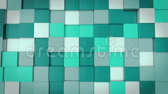 抽象立方体动画视频的预览图