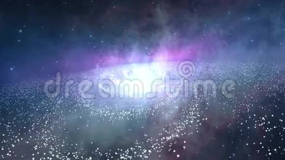 螺旋星系恒星旋转视频的预览图