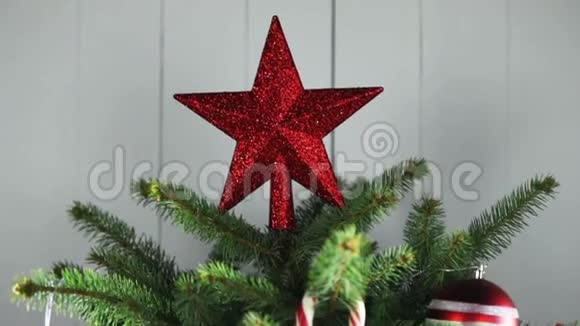 装饰的圣诞树视频的预览图