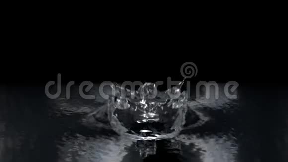 水滴飞溅视频的预览图