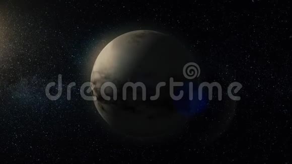 土星和他的环系从土卫六看土星土星卫星视频的预览图