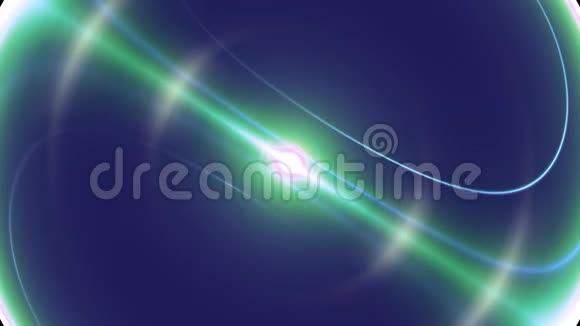 中心扭曲旋转星光光学镜头耀斑闪亮的boke动画艺术背景无缝环路视频的预览图