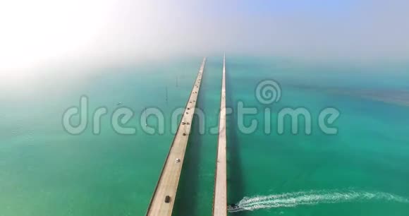 七英里大桥佛罗里达钥匙空中观景视频的预览图