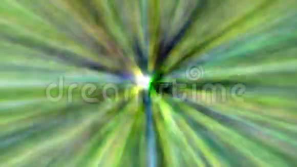 摘要动画绿色运动背景的纺纱线1920x1080视频的预览图