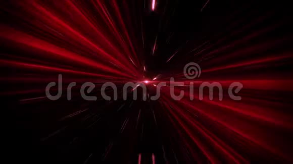 红空间时间隧道VJ循环运动背景视频的预览图