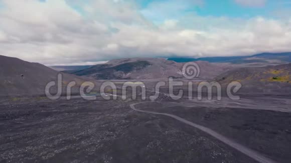 冰岛空中景观视频的预览图