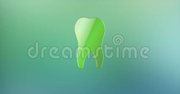 牙齿颜色3D图标视频的预览图