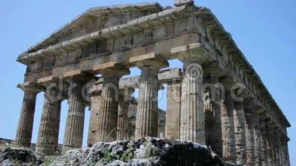 历史保存的古希腊神庙视频的预览图