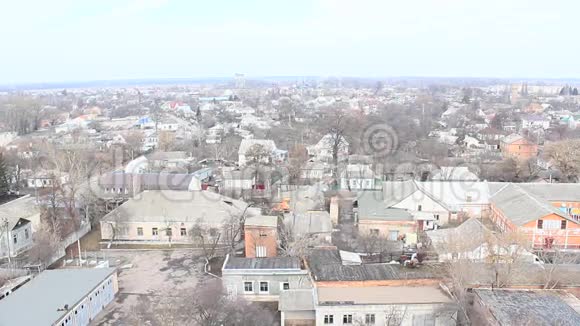 从上面看小镇的全景视频的预览图