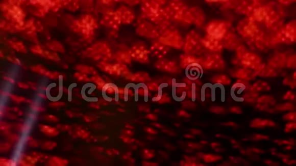 摘要红色燃烧背景全高清视频在缓慢的模糊纹理燃烧在黑暗中视频的预览图