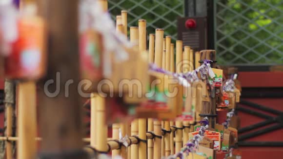 东京内祖神社的Votive平板电脑视频的预览图