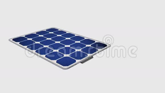 太阳能电池板的各个部分被划分每个部分的名称出现然后太阳能电池板的各个部分重新连接视频的预览图