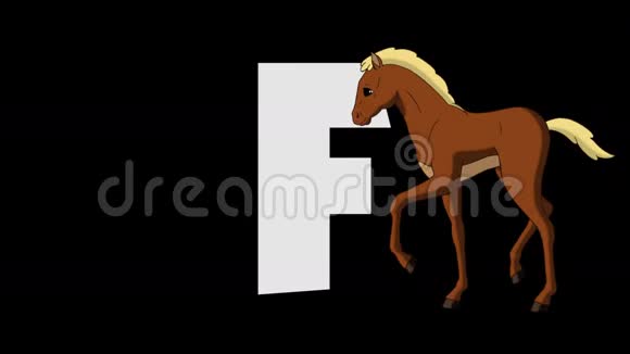 字母F和Foal前景视频的预览图