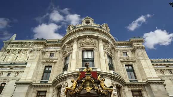 巴黎歌剧院白天在法国视频的预览图