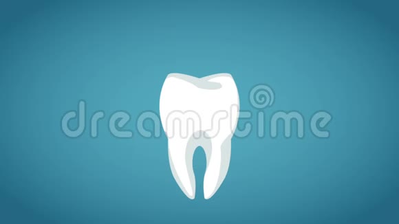牙科卫生理念高清动画视频的预览图